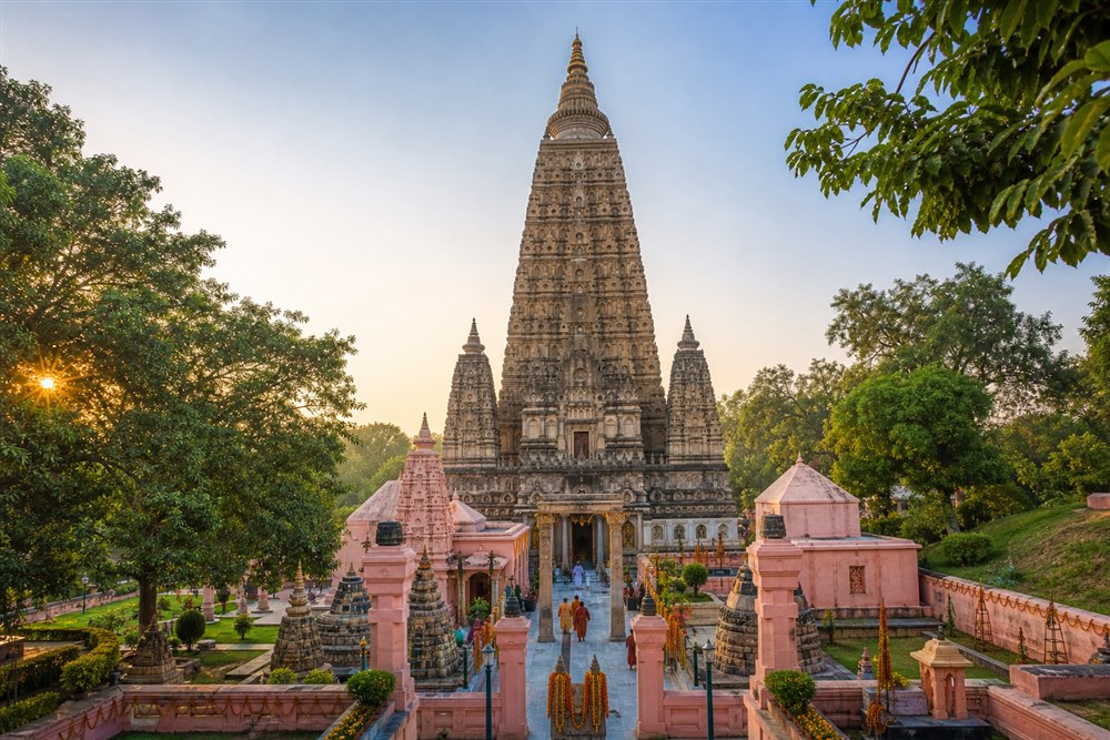 Gaya and Bodhgaya Mahabodhi Temple