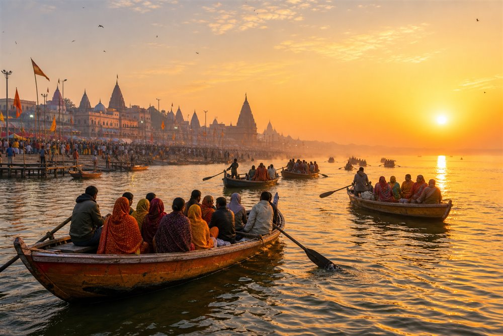 Prayagraj Triveni Sangam